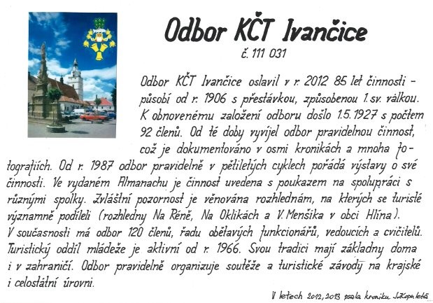 Odbor KČT Ivančice