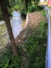 Lesy ČR zpevnily břeh Rokytenky poškozený velkou vodou