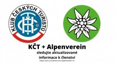 Členství v rakouském Alpenverainu pro členy KČT