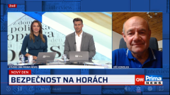 Rozhovor s J. Homolkou na CNN Prima News, 12. 8. 2024. Téma: Bezpečnost na horách