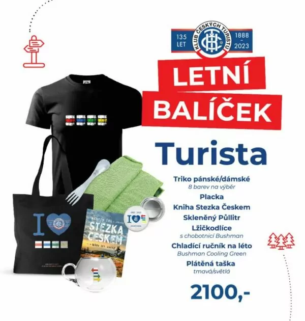 Letní balíček TURISTA