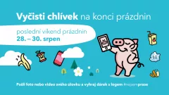 Iniciativa #nejsemprase opět aktivizuje děti i dospělé: Vyčisti chlívek na konci prázdnin!