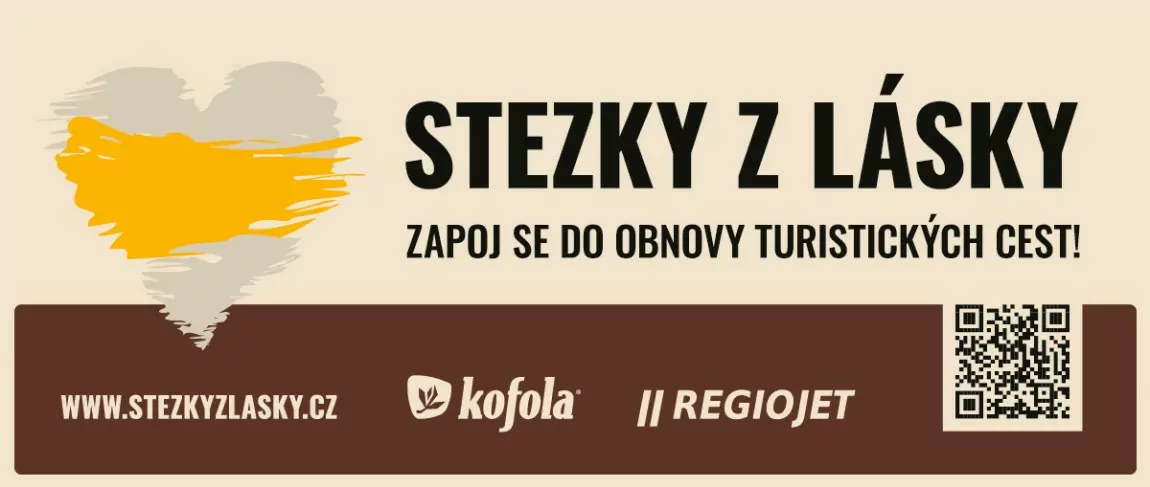 Stezky z lásky vedou k srdcím milovníků přírody